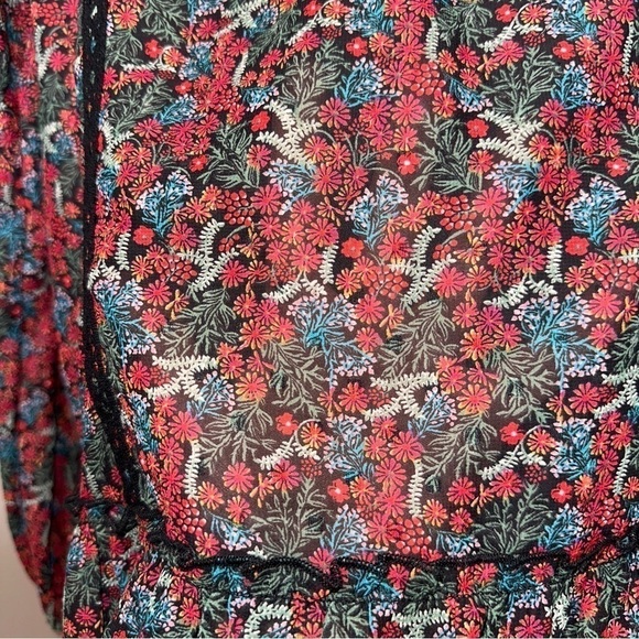 NWT Matilda Jane Carol  Chiffon Peasant Blouse - Picture 7 of 7